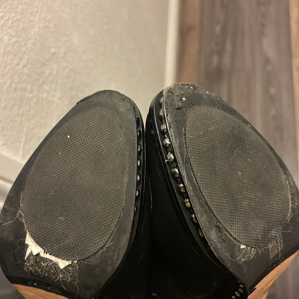 Coach justina bootie leather heels - Picture 5 of 6